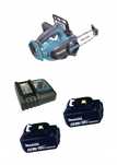 Makita Piła Pilarka Łańcuchowa Akumulatorowa 18V 2X5Ah 11,5Cm