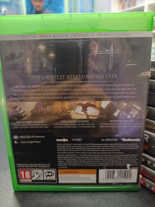 Dishonored: Death of the Outsider XONE Wysyłka Sklep Wawa Mokotów