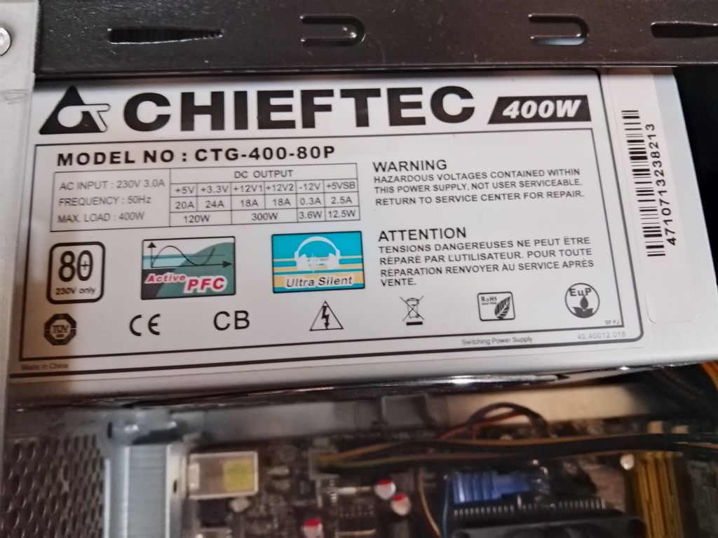 Комп'ютер робочий на Windows 10 / SSD, HDD 370ГБ компьютер