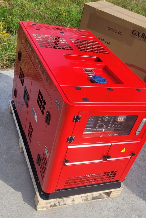 Agregat prądotwórczy 12.5KVa Diesel chłodzony cieczą odpalany z pilota