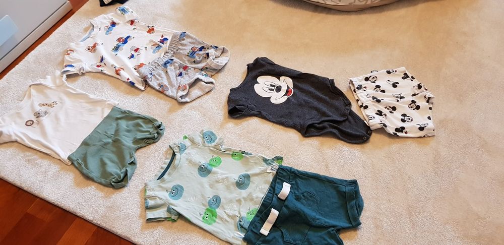 Conjuntos bebé menino, tamanho 68