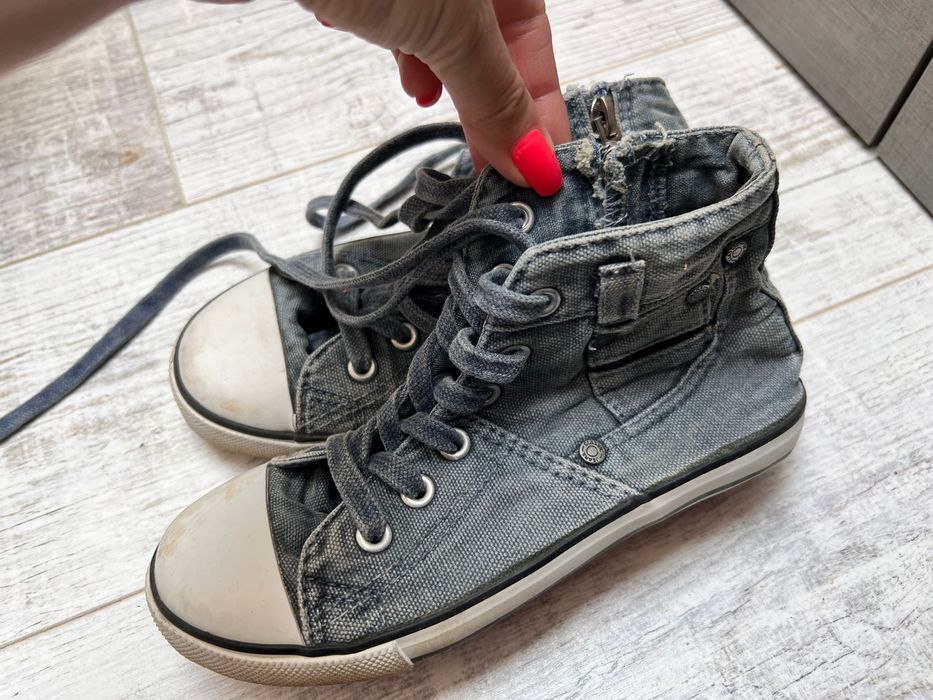 Jeansowe trampki 31 / 19