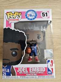 Funko POP Joel Embiid Blue Philadelphia 76ers Sixers #51 NBA Basketbal