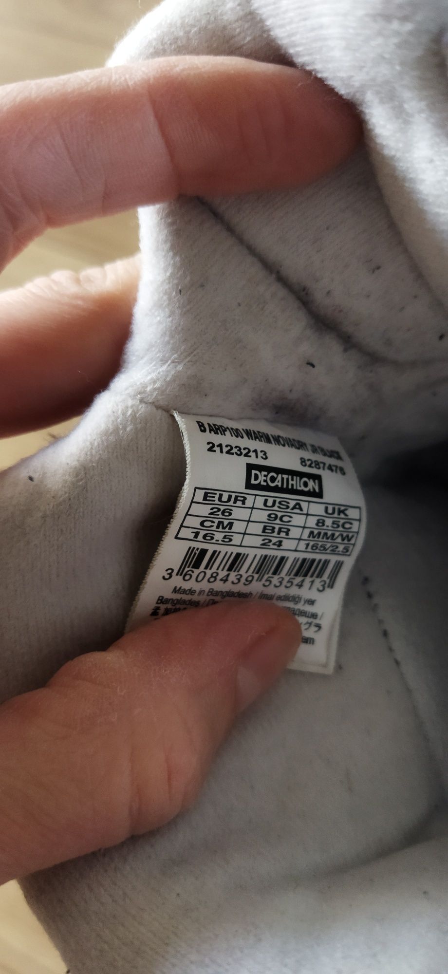 Wysokie buty zimowe Decathlon 26