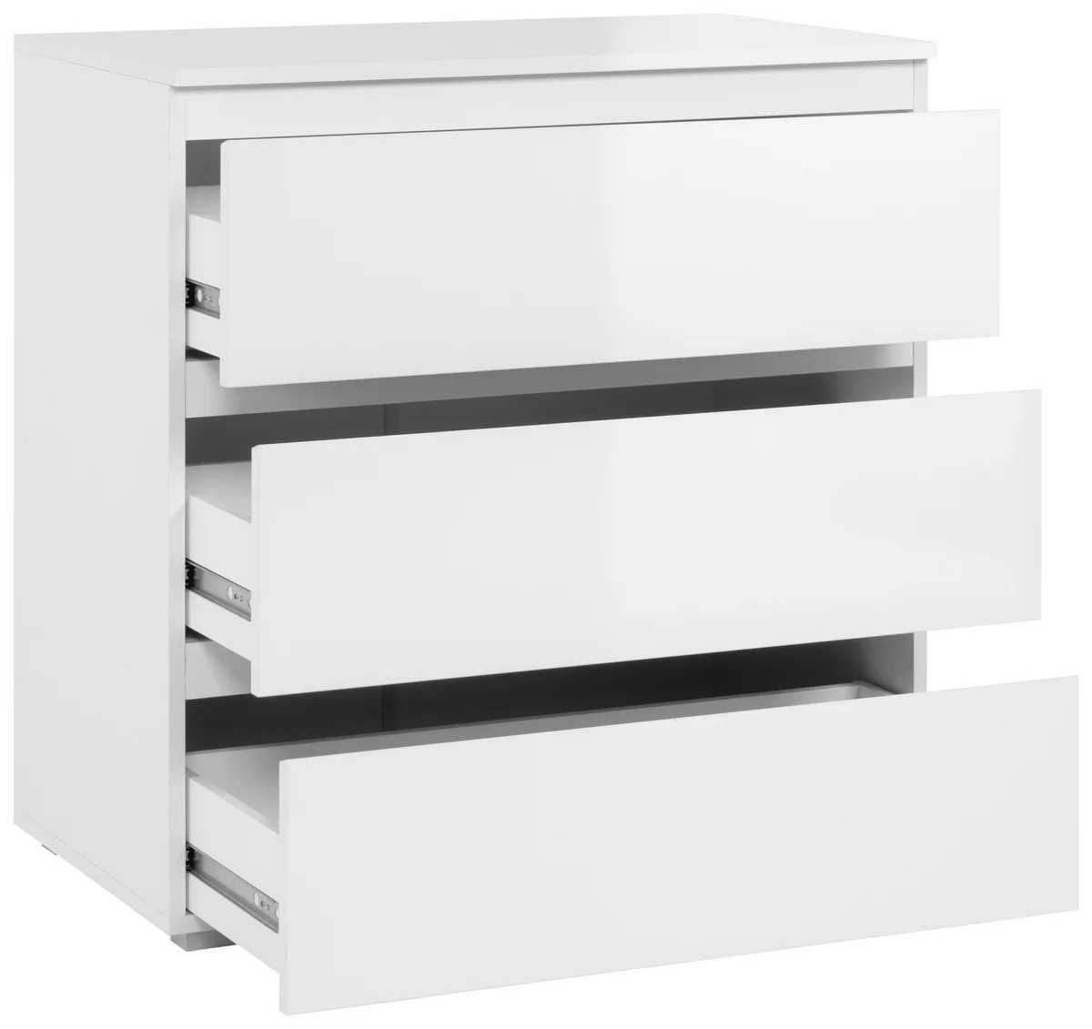 Kommode w kolorze Białym o wymiarach 80x80x45
