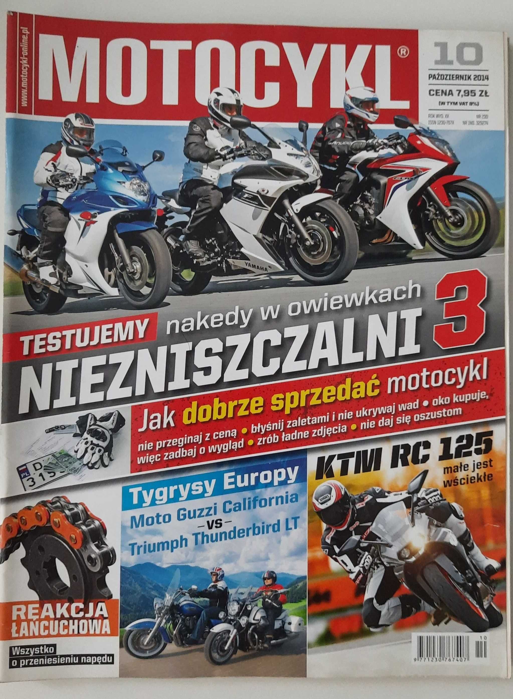 miesięcznik MOTOCYKL numer 10/2014