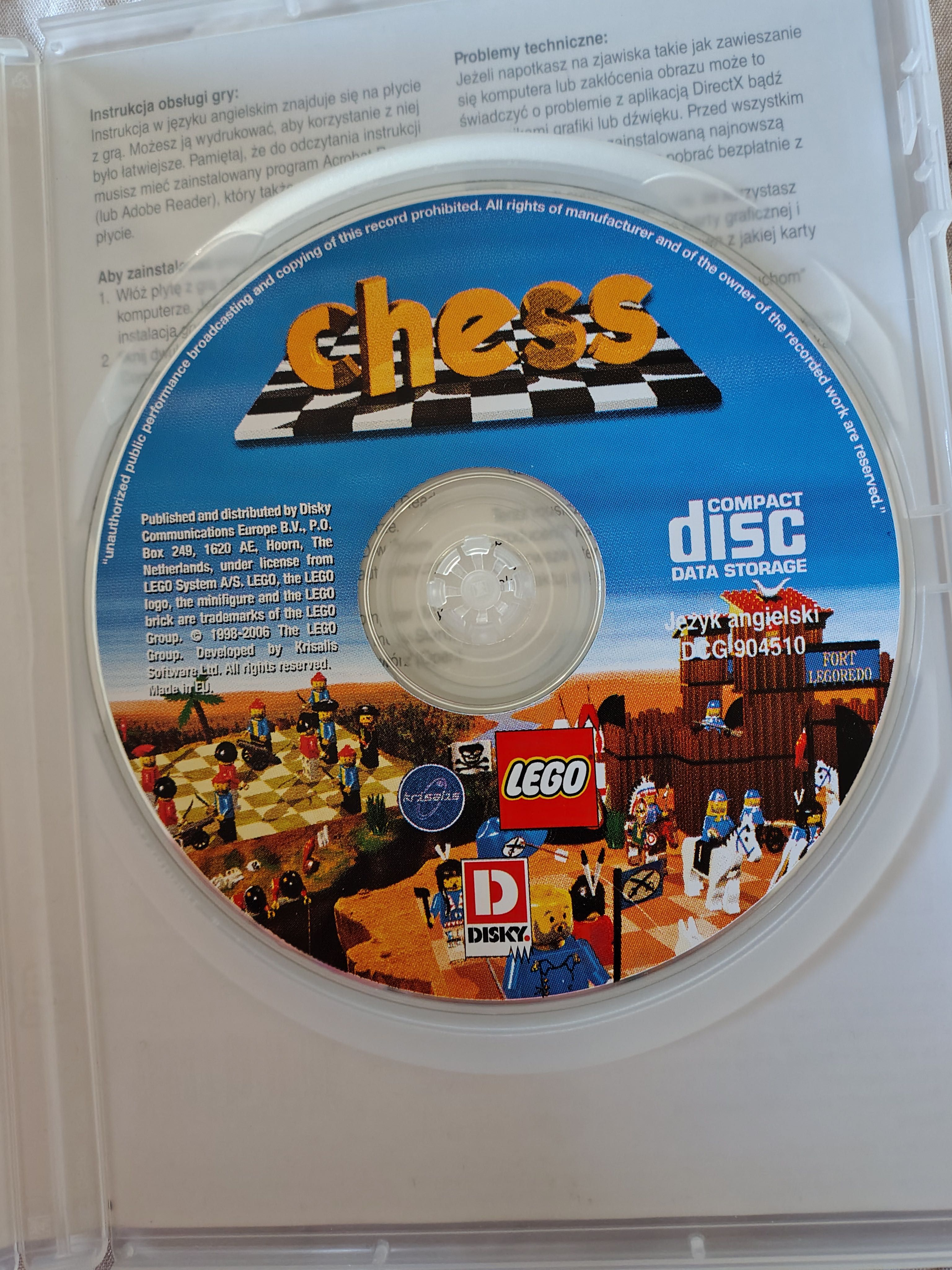 Lego chess PC gra