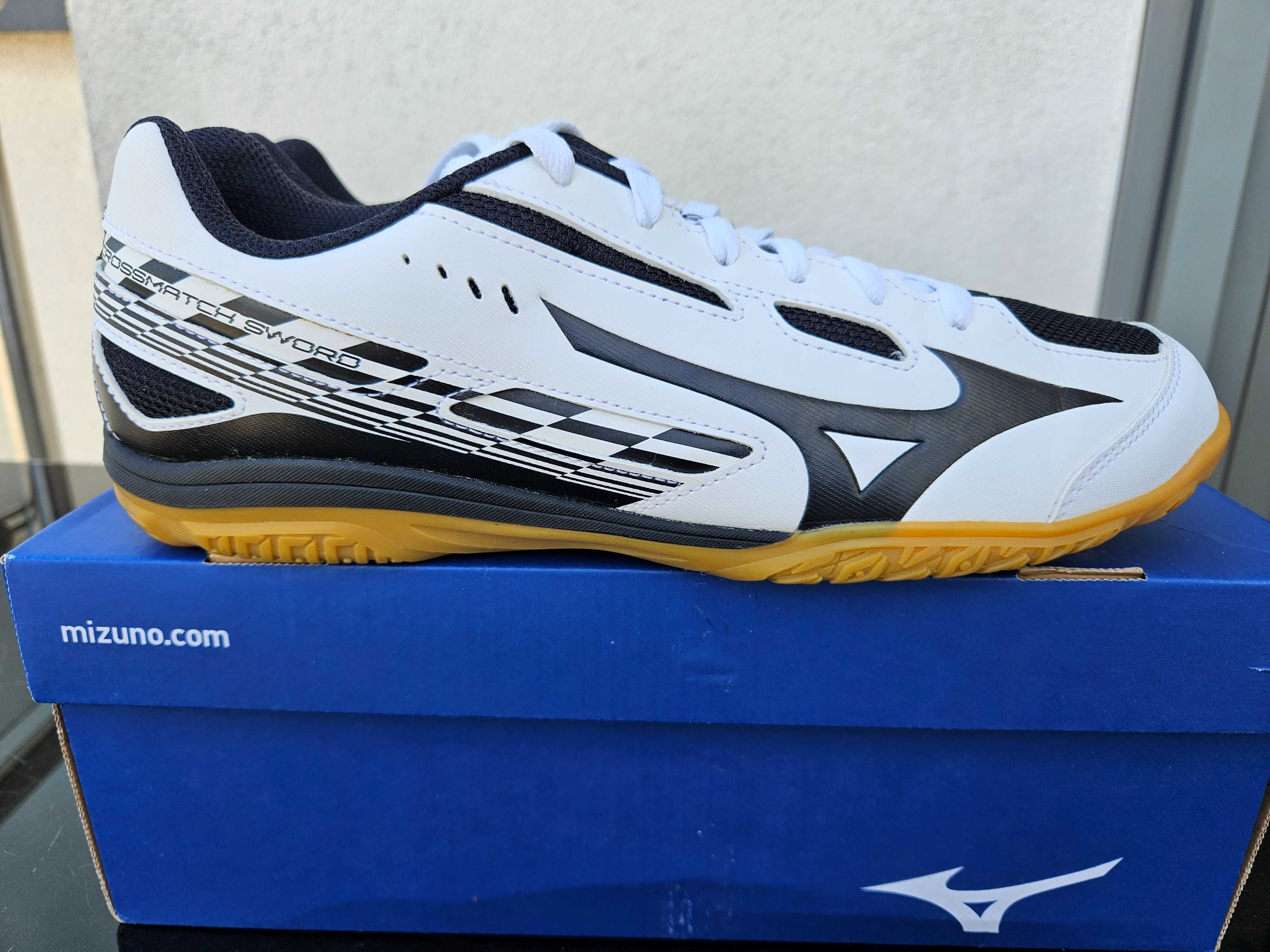Nowe buty do tenisa stołowego MIZUNO CROSSMATCH SWORD, r.42,5 (27,5cm)