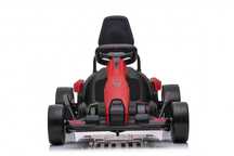 Driftujący 2x150W Auto Gokart na akumulator dla dzieci  Czerwony