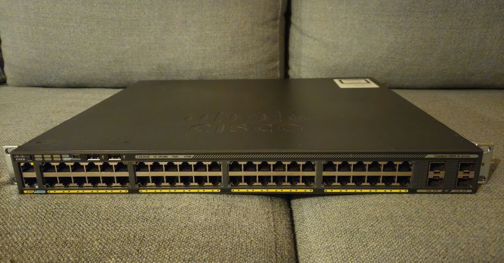 Przełącznik Cisco 2960x 48 port PoE switch