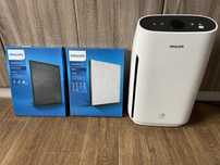 Oczyszczacz powietrza Philips AC1217 + 2 nowe oryginalne filtry!