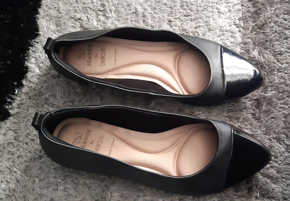 Sapatos SEASIDE cerimónia Pretos bico 33