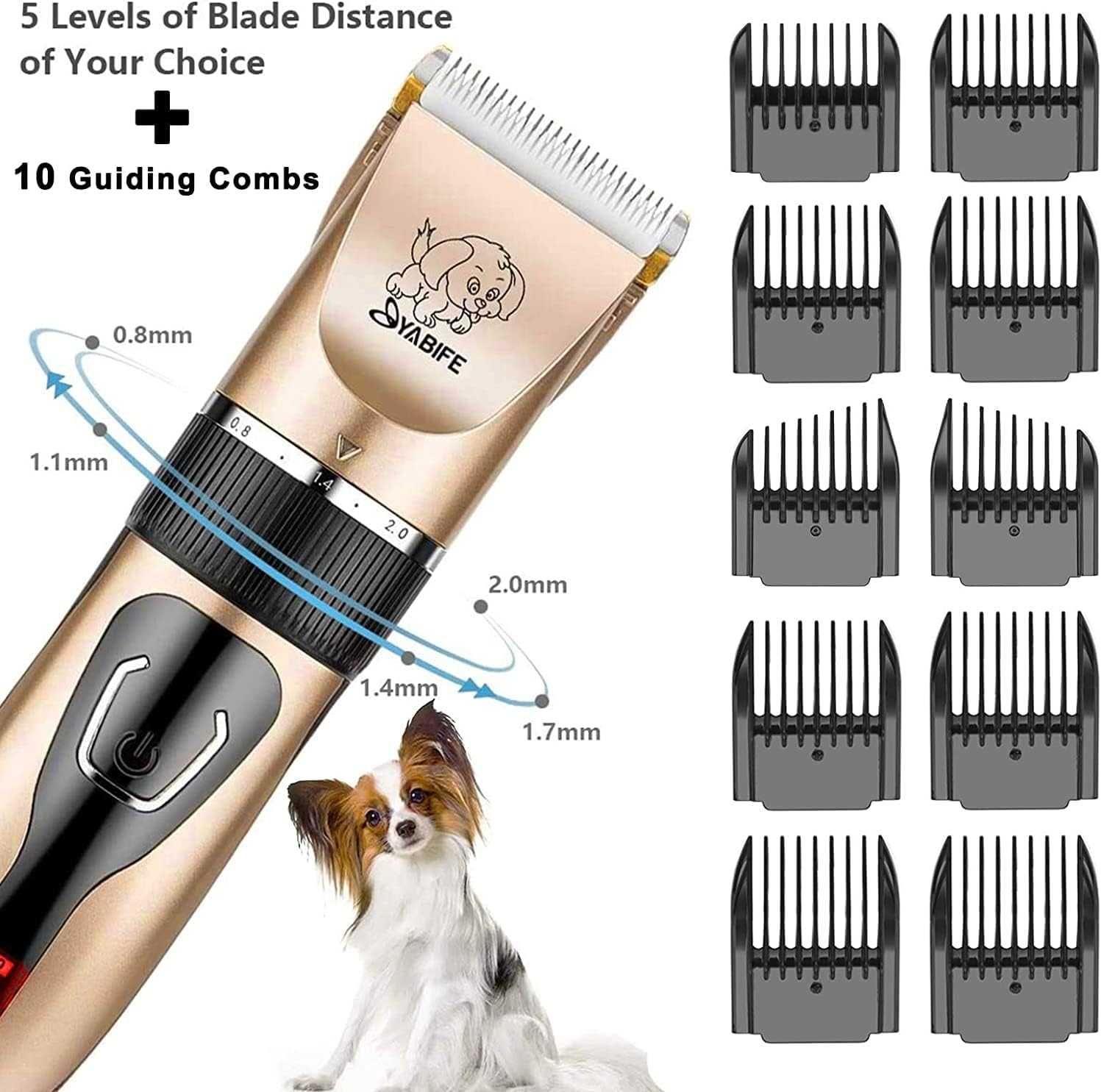 Golarka dla zwierząt professional pet clipper firmy Yabife