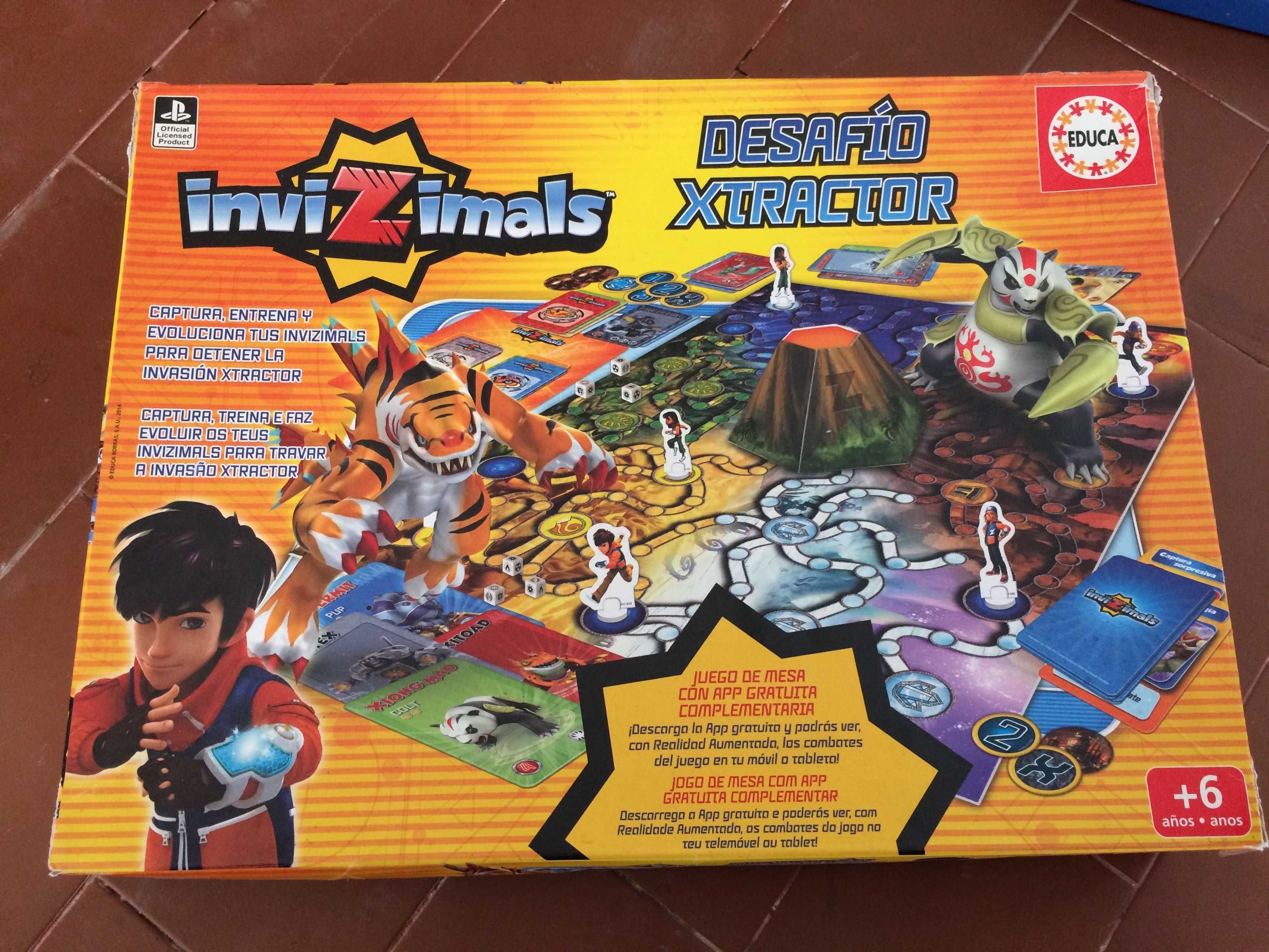 Jogo Invizimals - Desafio Xtractor Educa