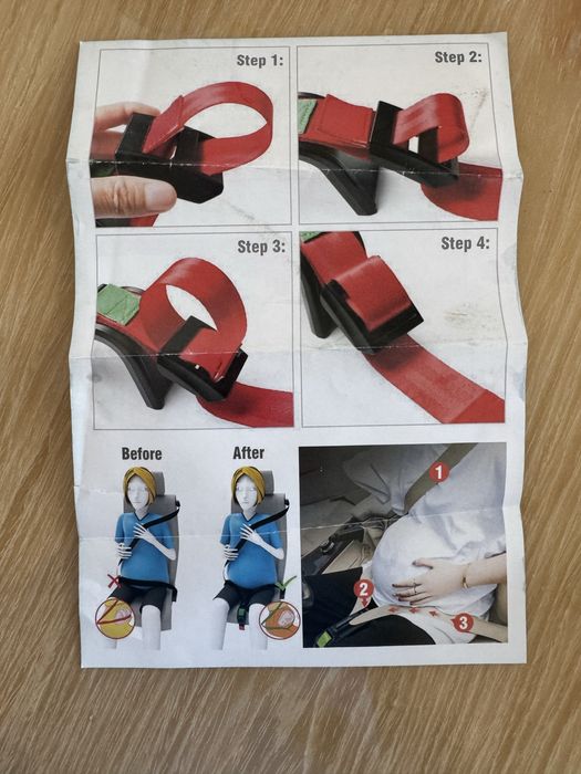 Адаптер паску безпеки для вагітних