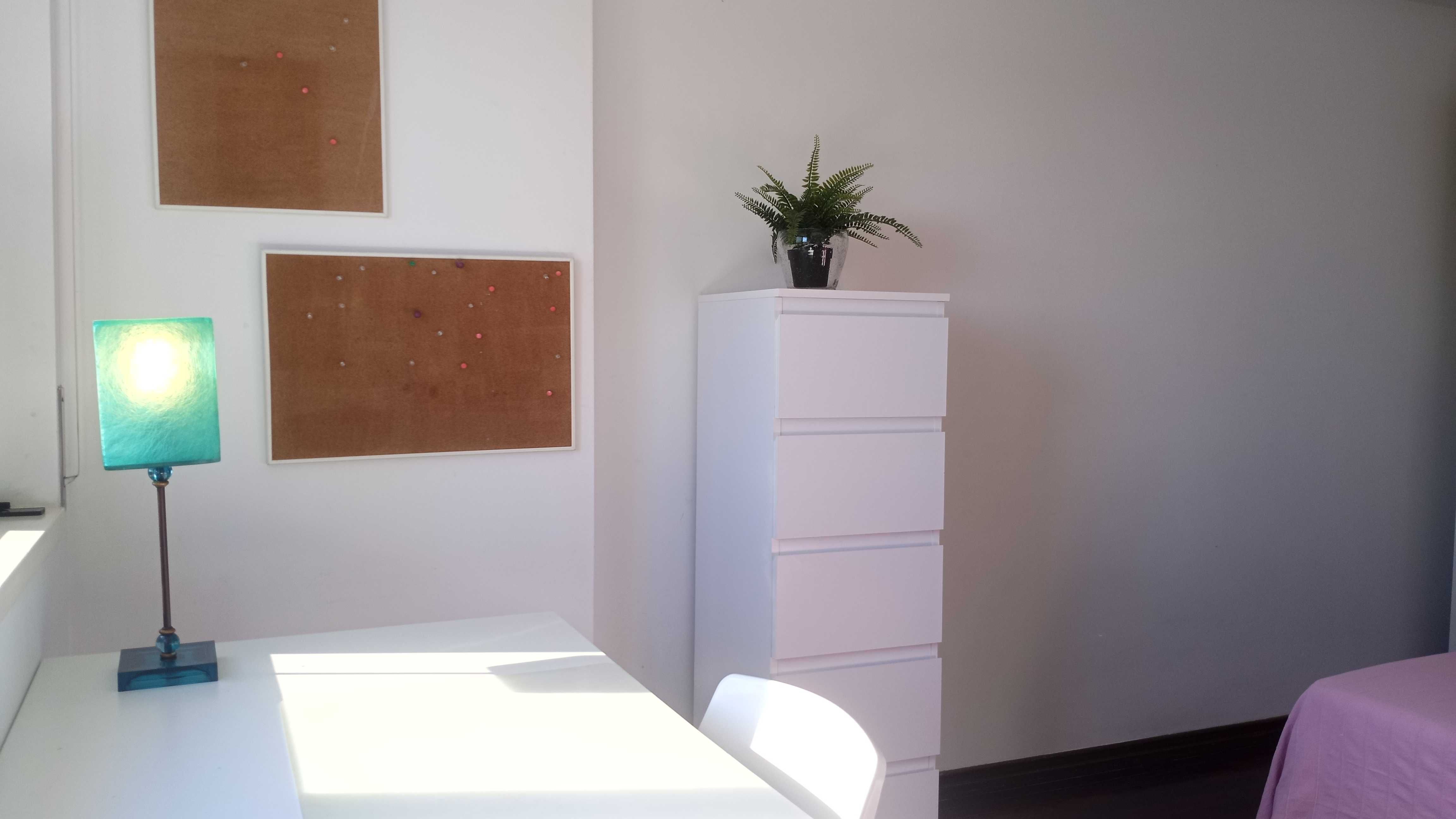 Quarto professora estudante universitária junto Parque Nações Lisboa