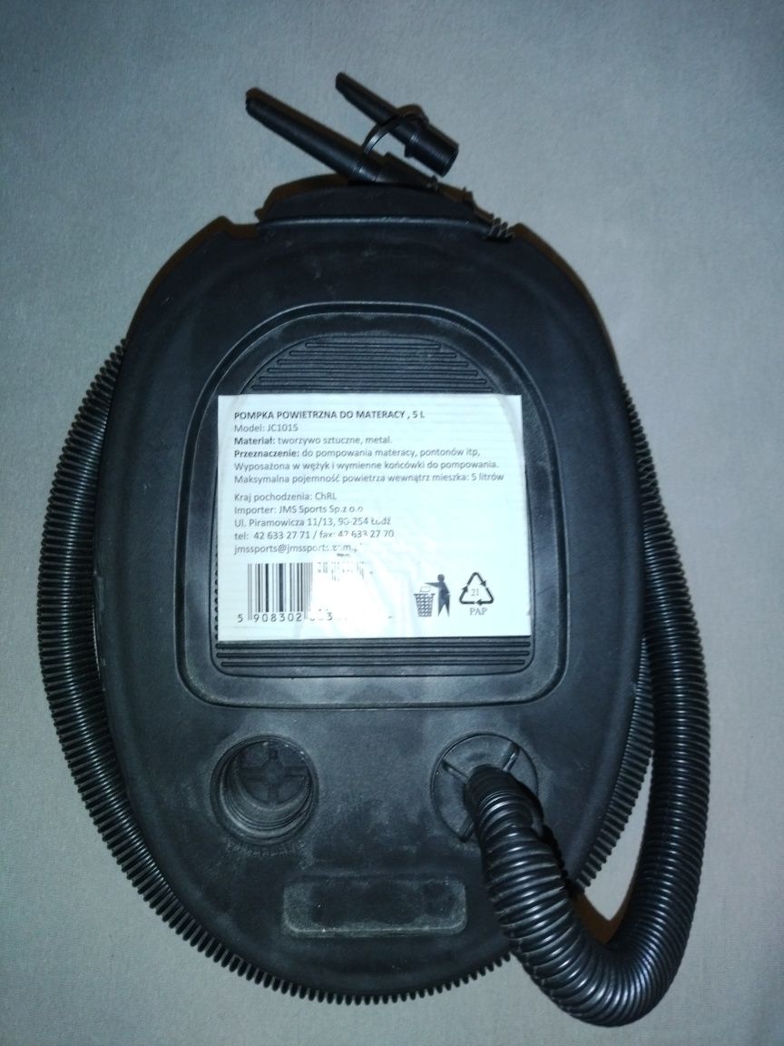 Pompka do materaca 5l