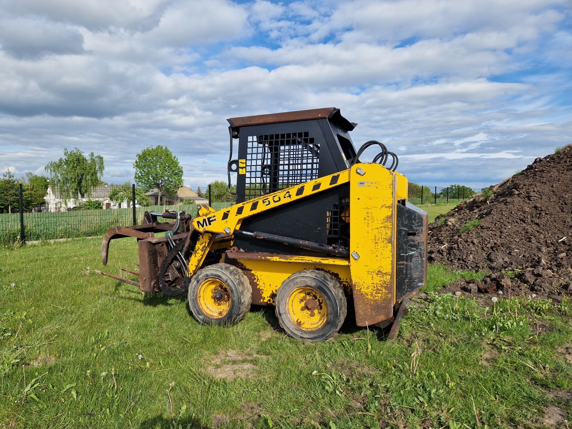 Miniładowarka Bobcat MF 504 krokodyl sterowanie joystickiem