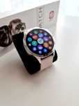 Srebrny smartwatch GT5 Pro