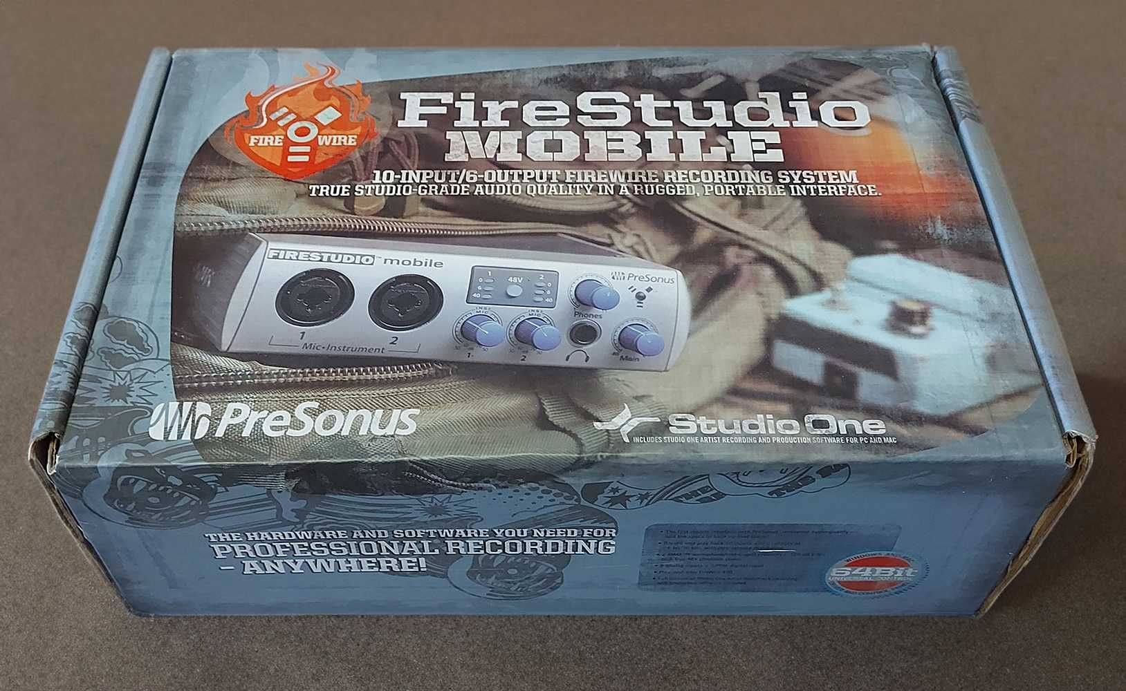 Звукова карта PreSonus FireStudio Mobile