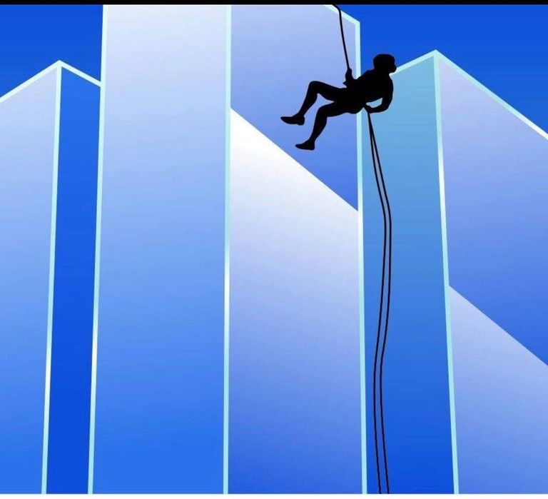 Pintura na vertical PRÉDIO