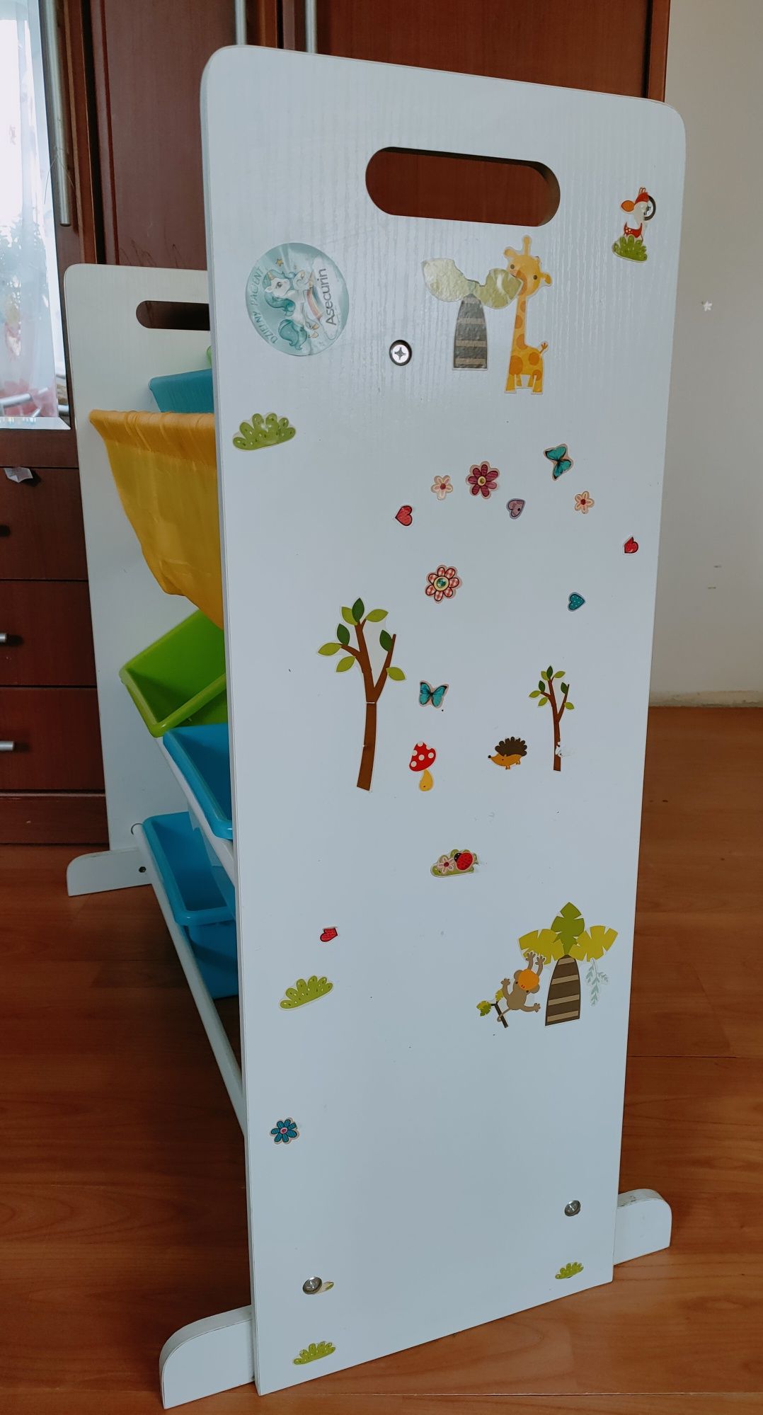Regał dziecięcy Songmics szer 86/wys 78/gl 40