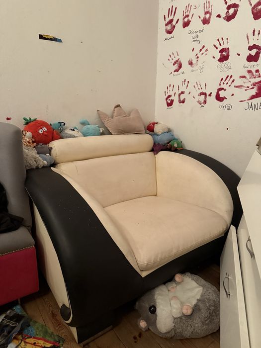 Fotel skora i kanapa material