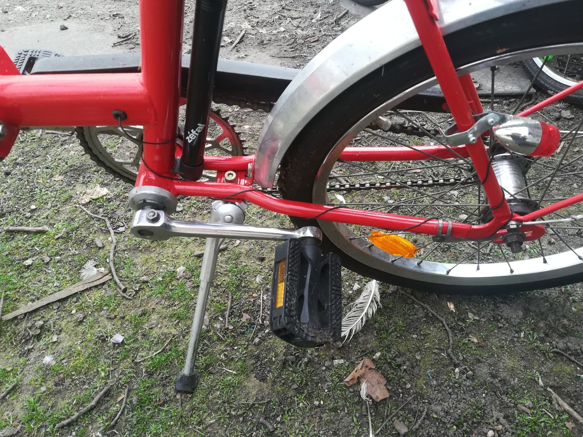 Wigry 3 '87r rower prl składak igła po renowacji ori pompka narzędziów