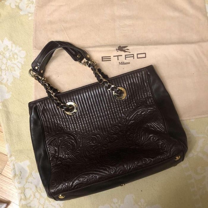 Сумка тоут лакшері бренду Etro, оригінал
