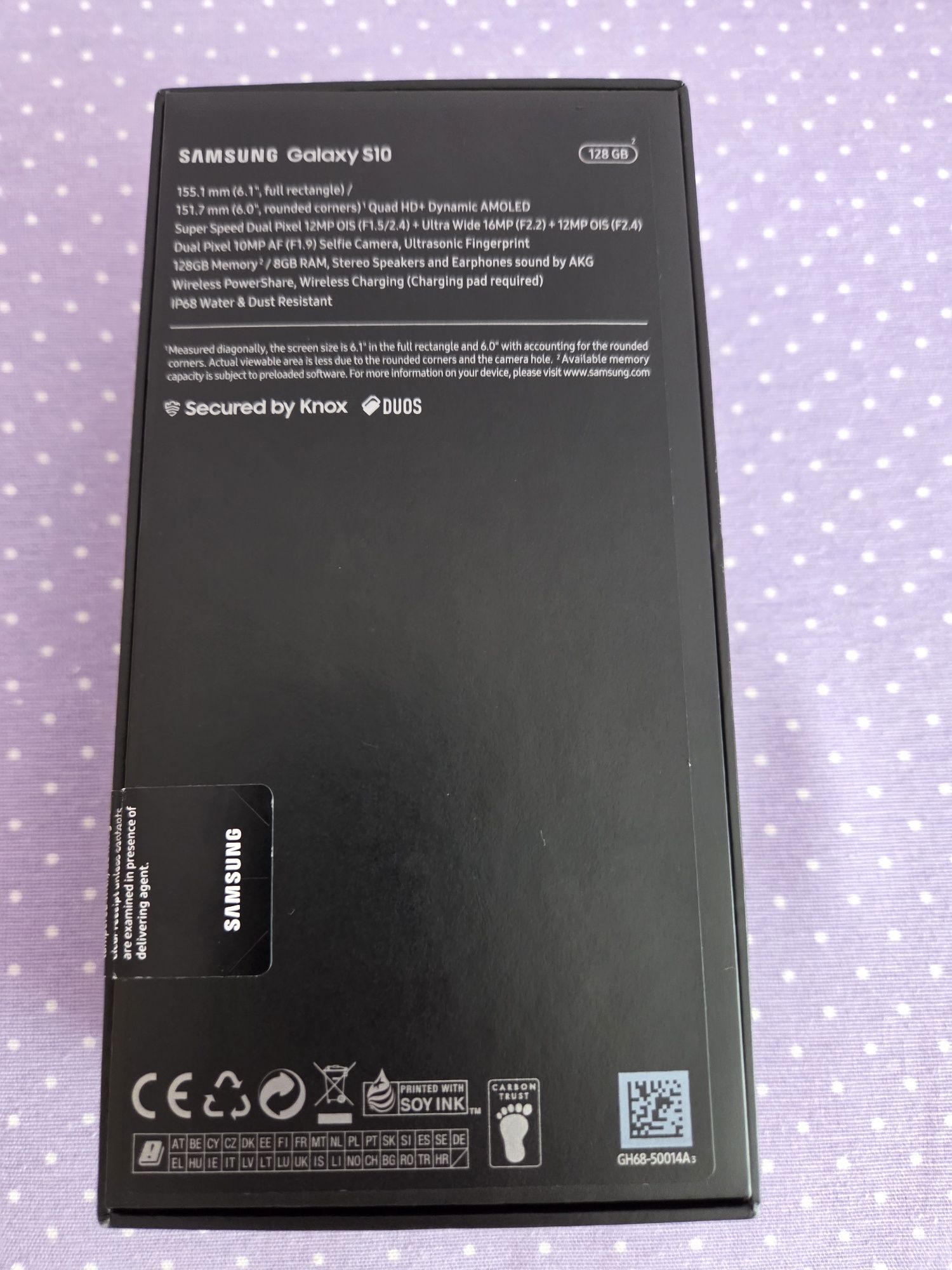 Samsung S10 128GB como novo