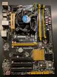 Bundle motherboard 1156 foxcon i5-750