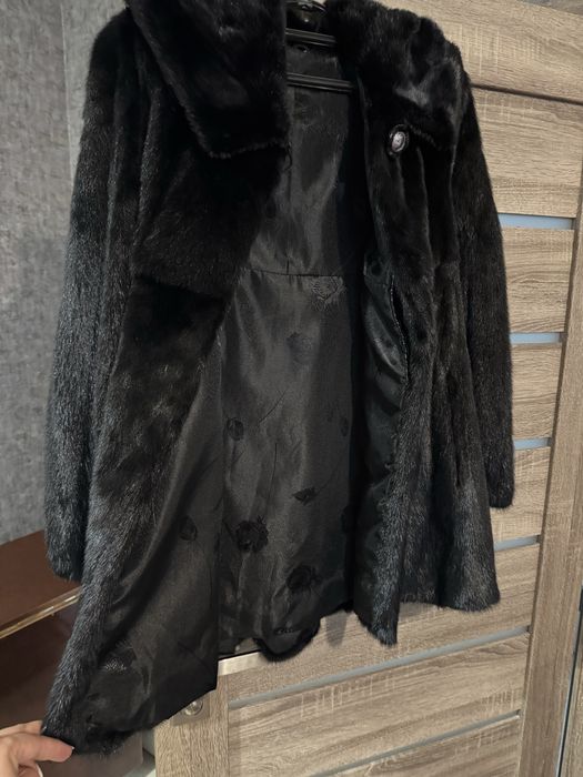 Новая норковая шуба блэкглама!размер S