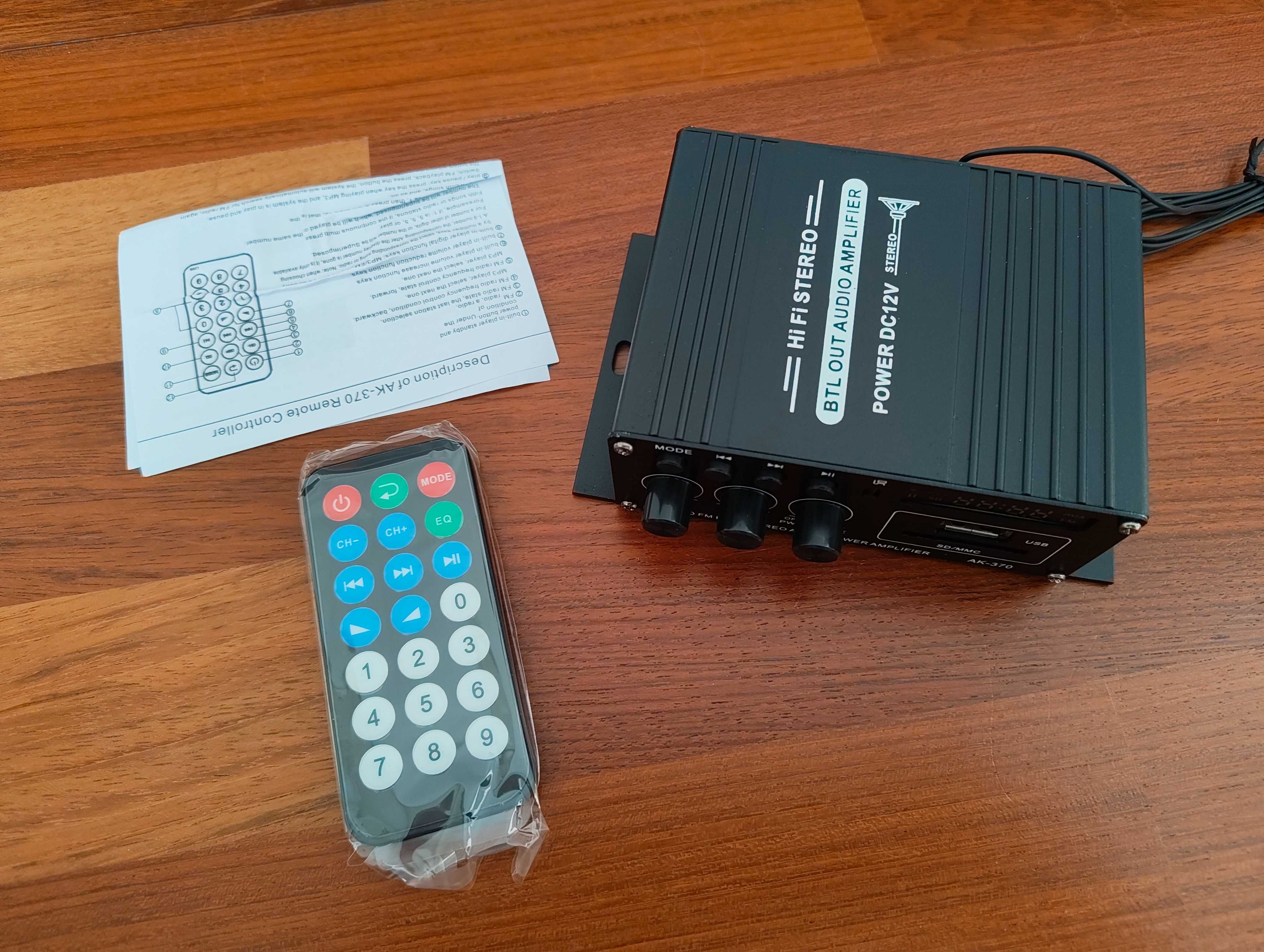 Amplificador Buetooth HiFi Stereo