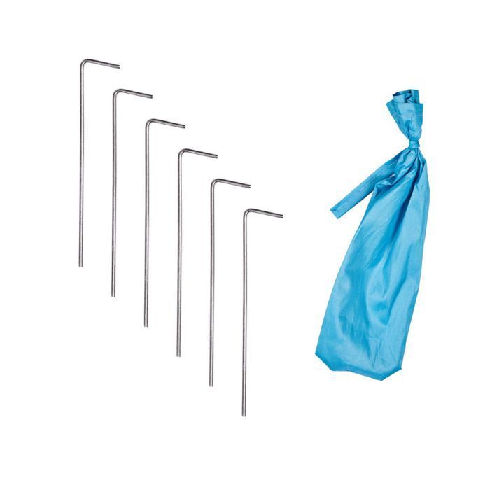 Namiot Plażowy Samorozkładający Ogrodowy Turystyczny Niebieski UV