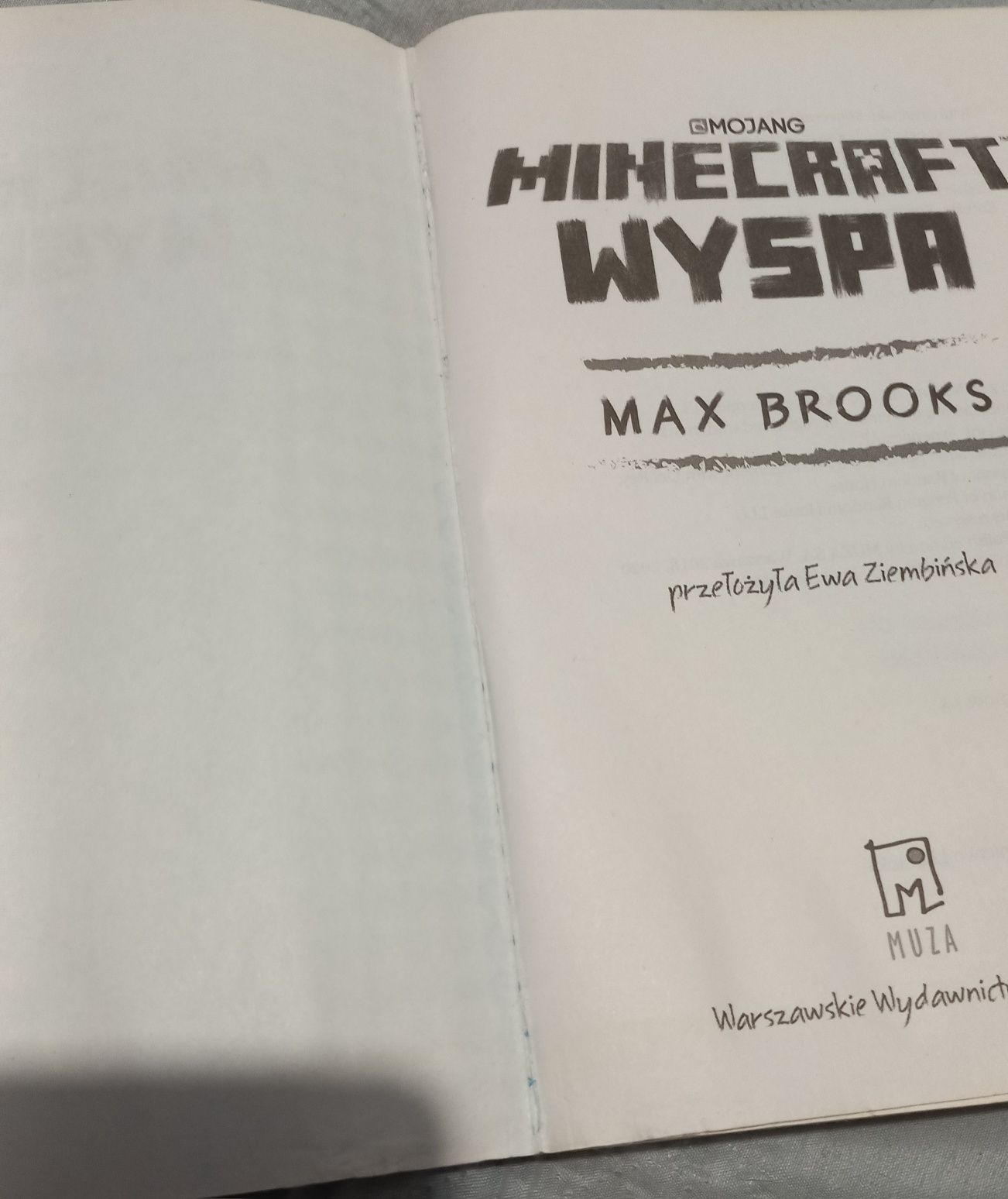 Wyspa minecraft książka