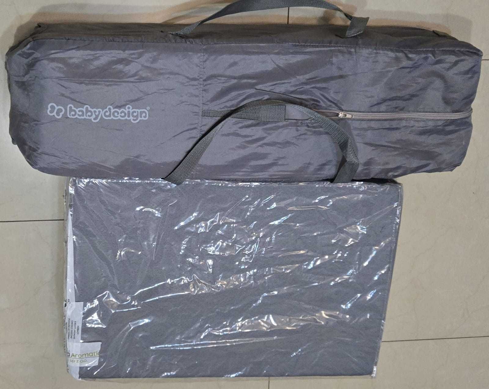 Łóżeczko turystyczne Baby Design Simple łóżko hotelowe bardzo dobre