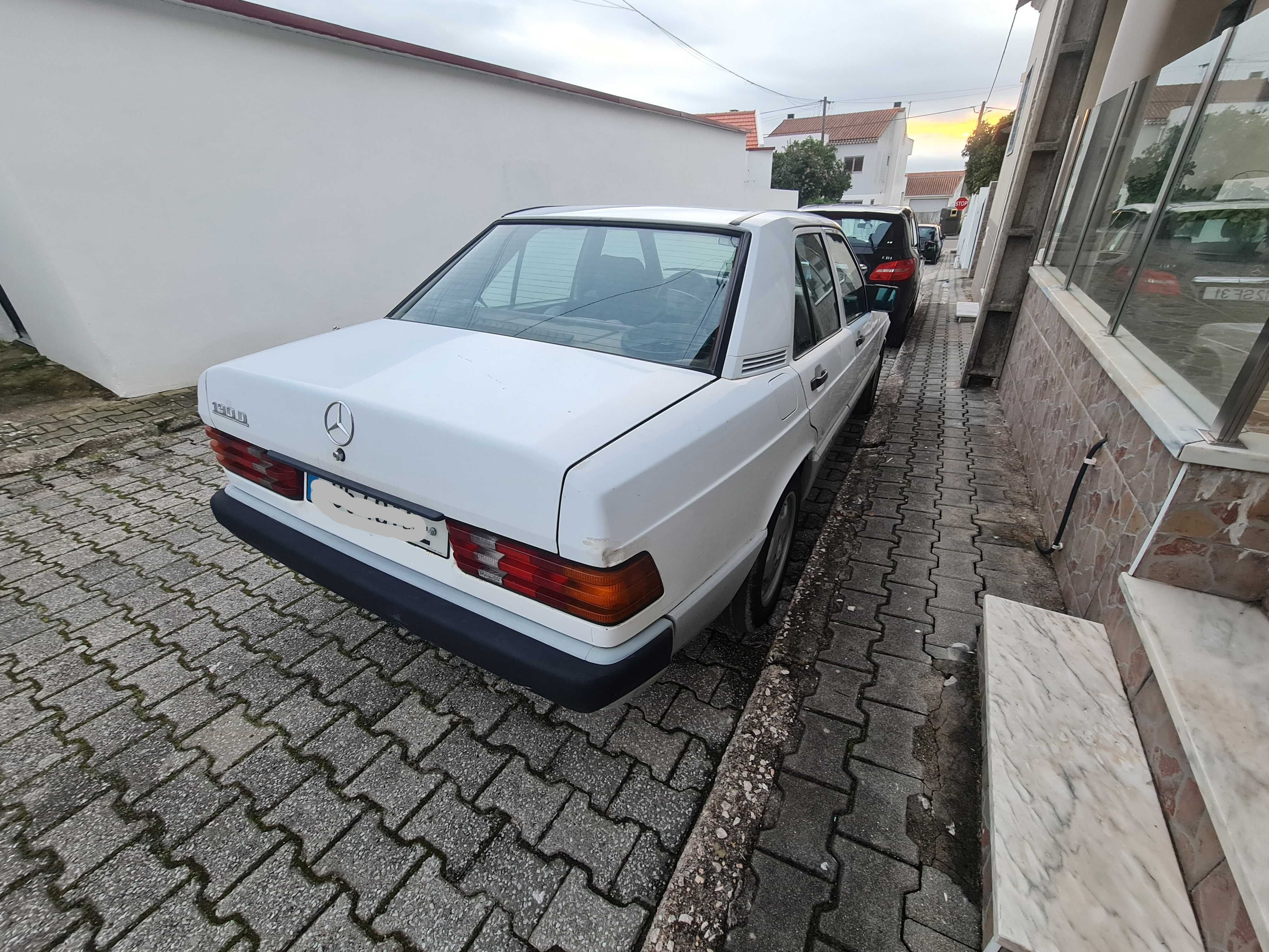 Mercedes 190D Caixa de 5