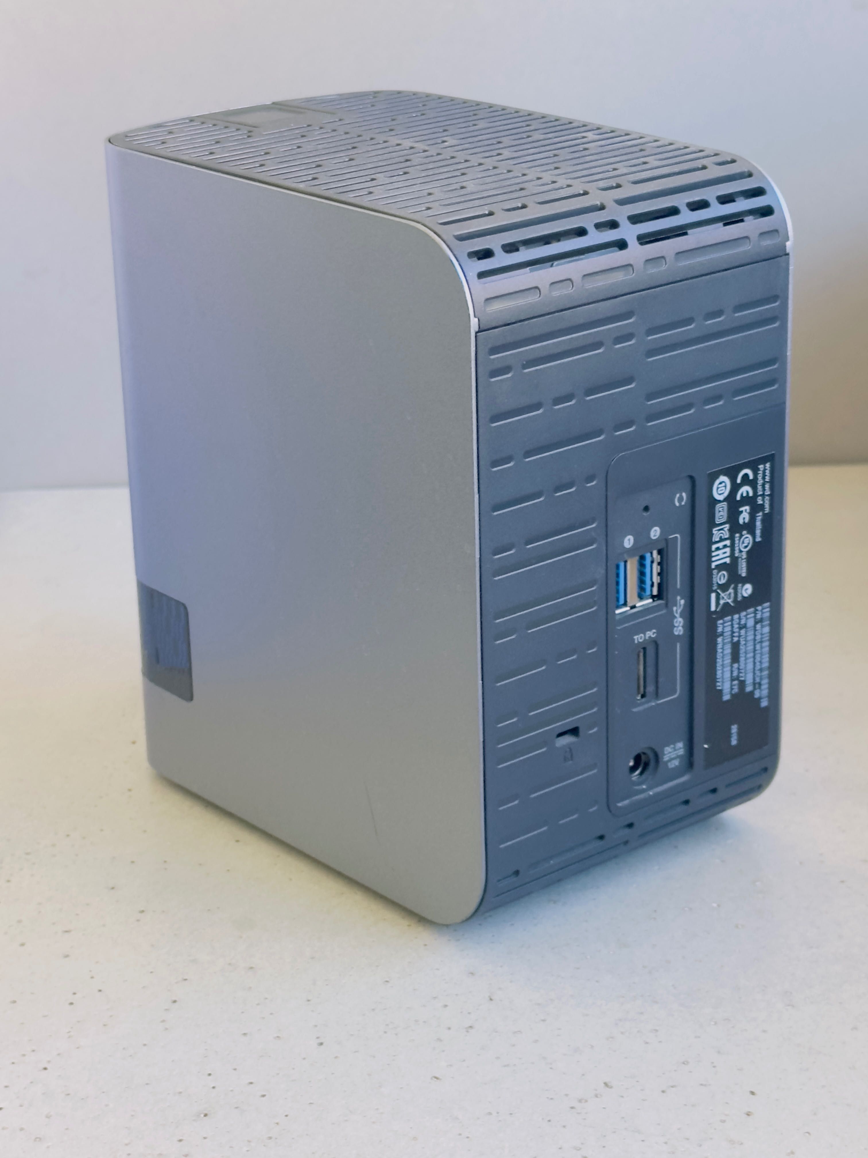 Caixa Raid Western Digital MyBook Duo