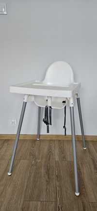 Krzesełko Ikea Antilop ze stoliczkiem i dmuchanym oparciem
