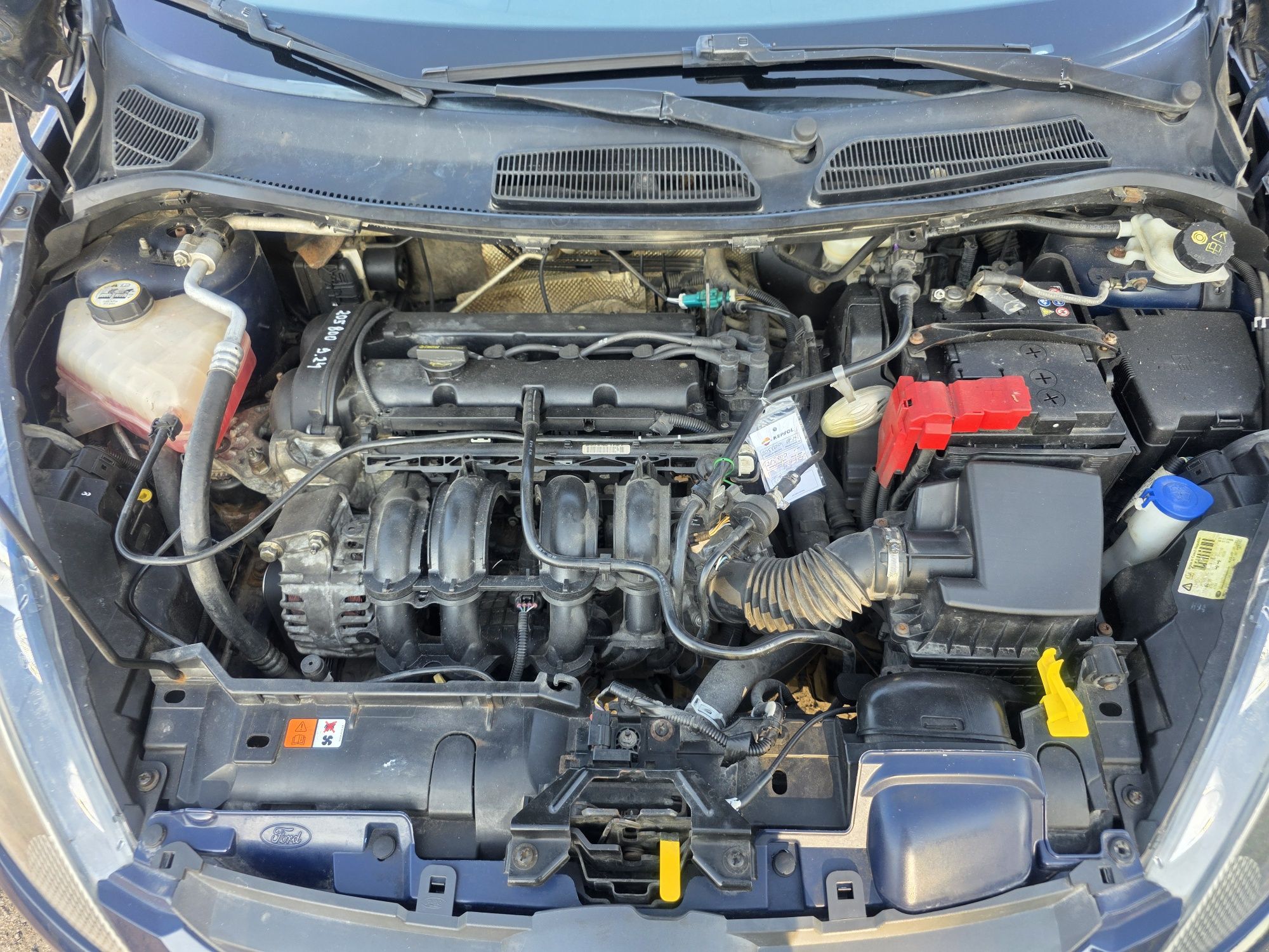Ford Fiesta 1.25 80KM 2009 klima zadbany 209k km