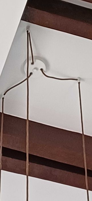 Żyrandol 3m antresola długi lampa