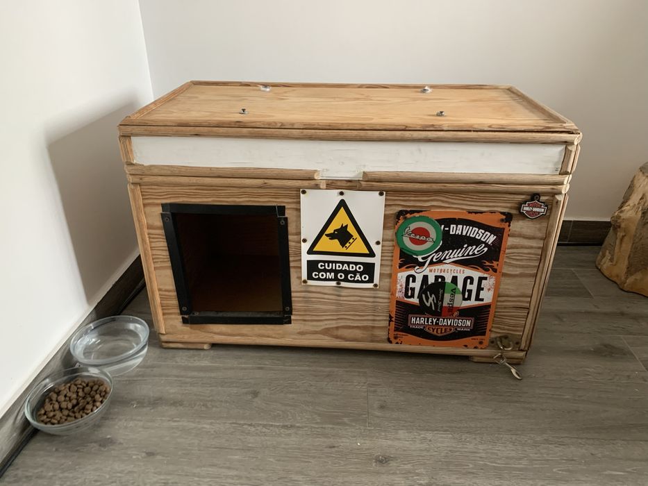 Vendo casota para cão feita a mão