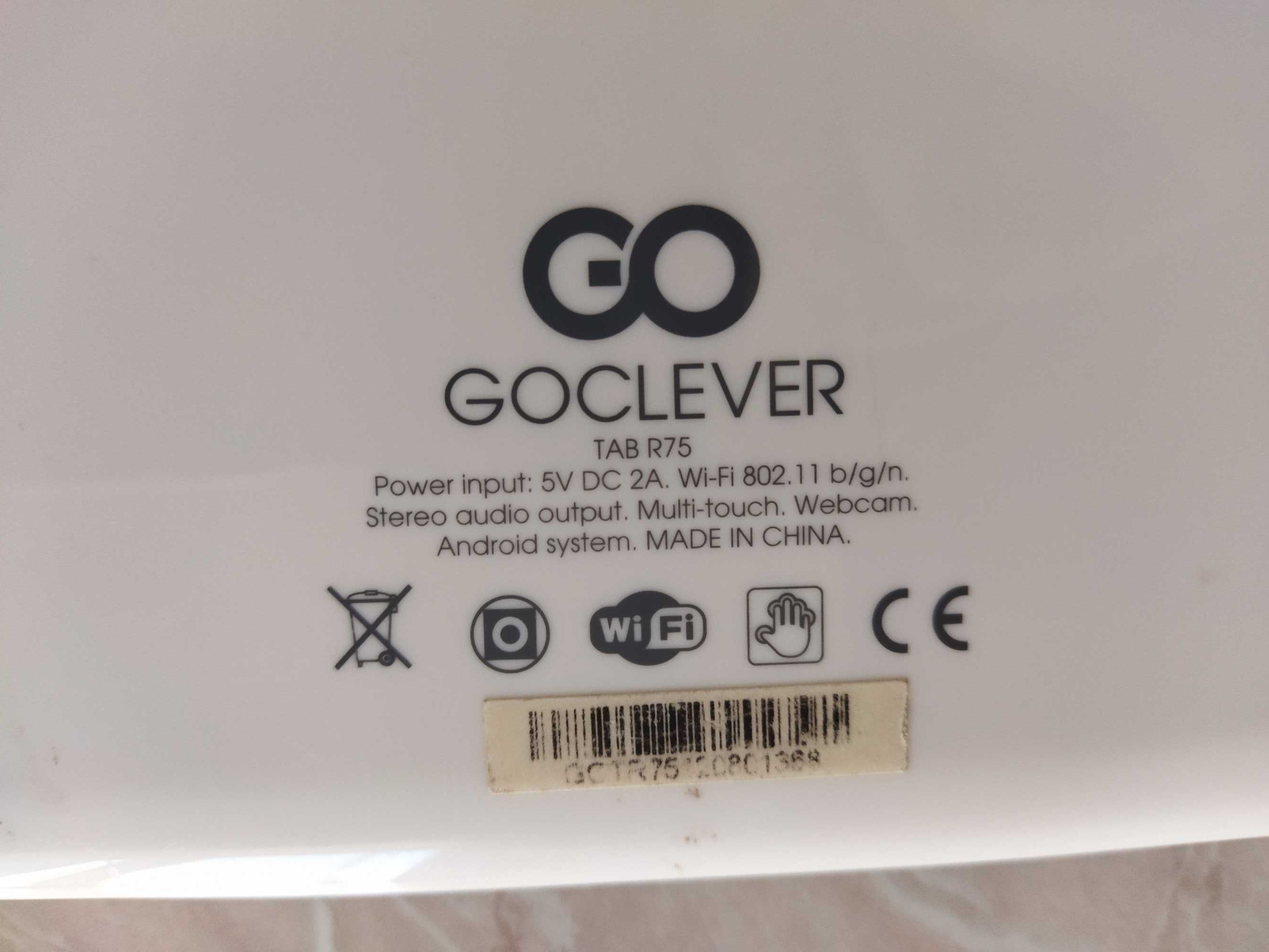 Планшет GOCLEVER ТAВ R75(на запчасти).