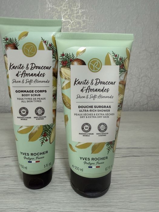 Гелі для душу Ів Роше. Скраб