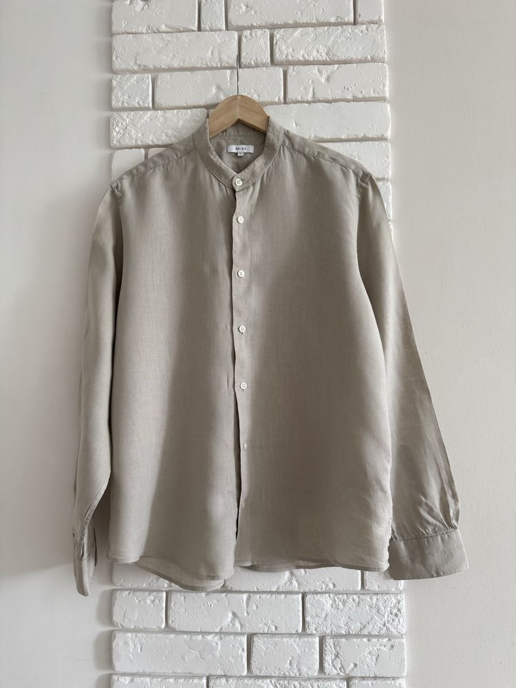Сорочка Reiss льон L -XL
