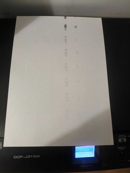 Drukarka, skaner Brother DCP-J315W + tusze.