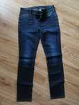 Spodnie jeansowe damskie dżinsy granatowe skinny Street One bawełna 38