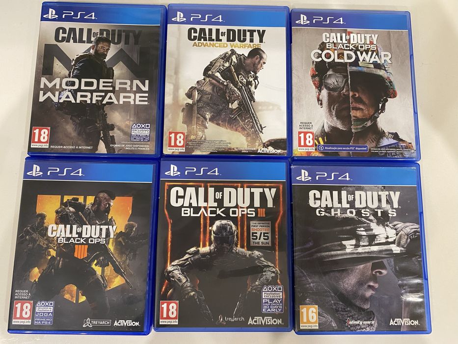 Jogos PS4 Varios Call Of Duty Diversos Jogos