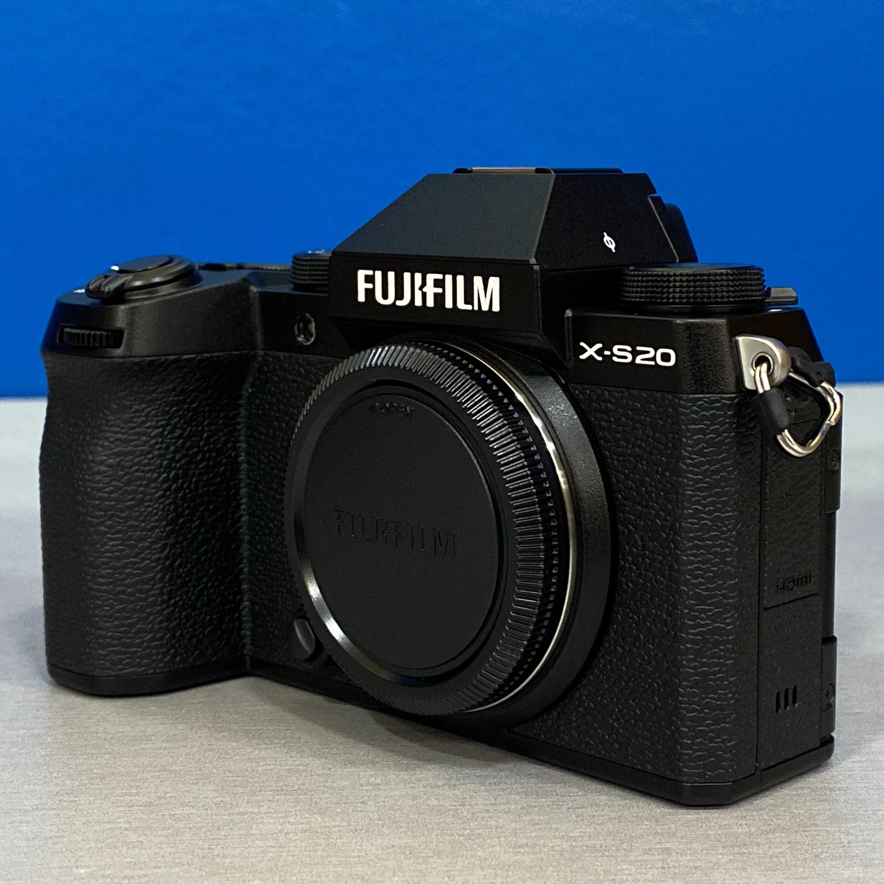 Fujifilm X-S20 (26.1MP) + XC 15-45mm PZ - NOVA - 3 ANOS DE GARANTIA