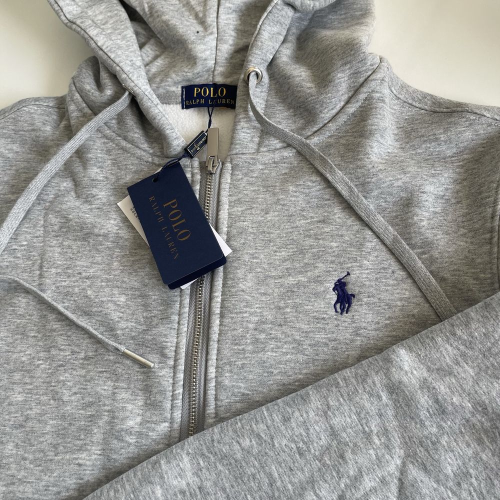Casaco com fecho cinzento Polo Ralph Lauren com Fatura